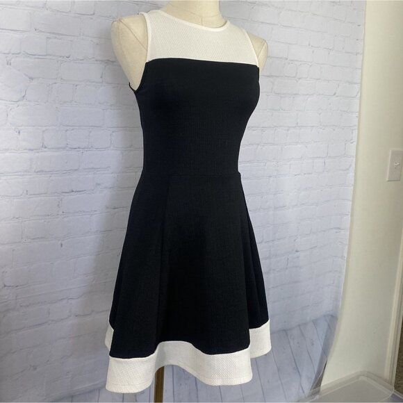 H&M Black and White Mini Dress - Picture 2 of 7